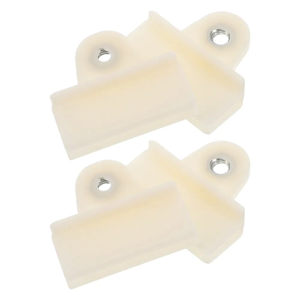 4Pcs Secure Grip Glass Retainer Clips for Vehicle Windows Glass Panels Cabinet Doors Universal Window Regulator Guide Clip Set