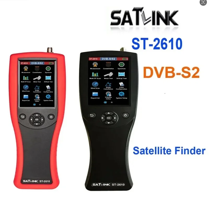 SATLINK ST-2610 DVB-S2 Satellite Finder 3.95Inch TFT Touch Screen With Spectrum Analyzer vs ST-5150 ST-7632