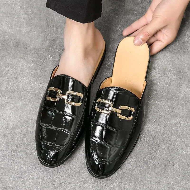 

Мужские туфли-лодочки, тапочки, мужские туфли без шнуровки, стильные полутуфли для мужчин, лоферы, удобная повседневная одежда