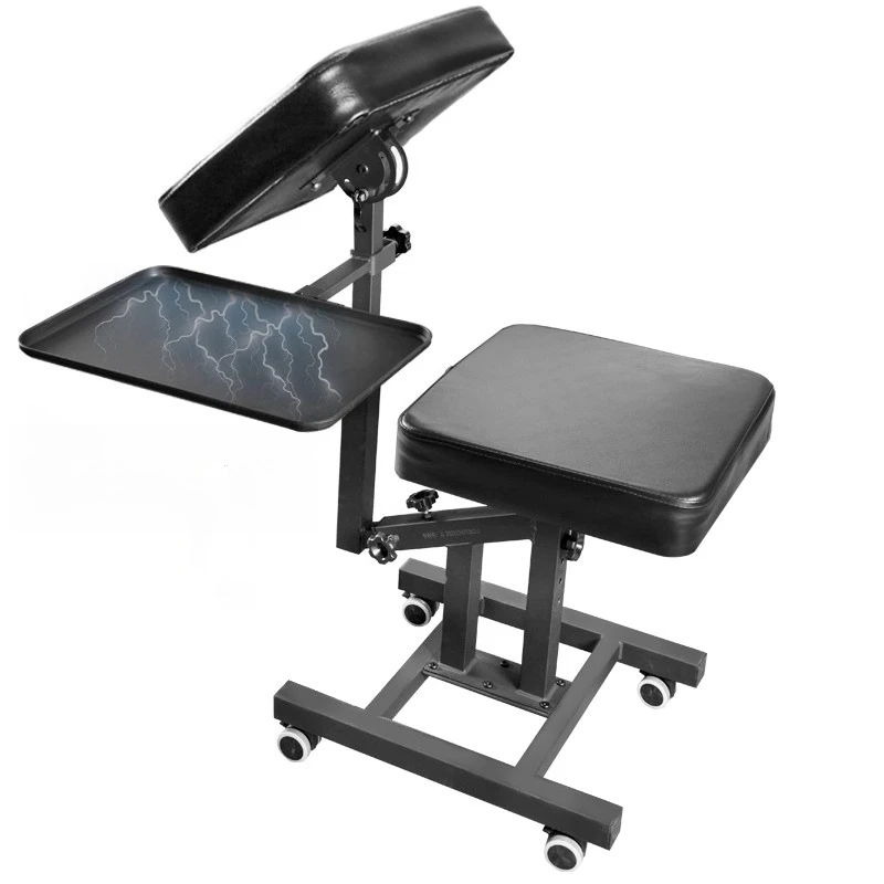 Tattoo Multi-functional Massage Chair Beauty Commercial Modern Move Massage Chair Simple Metal Furniture Piastre MHAMY