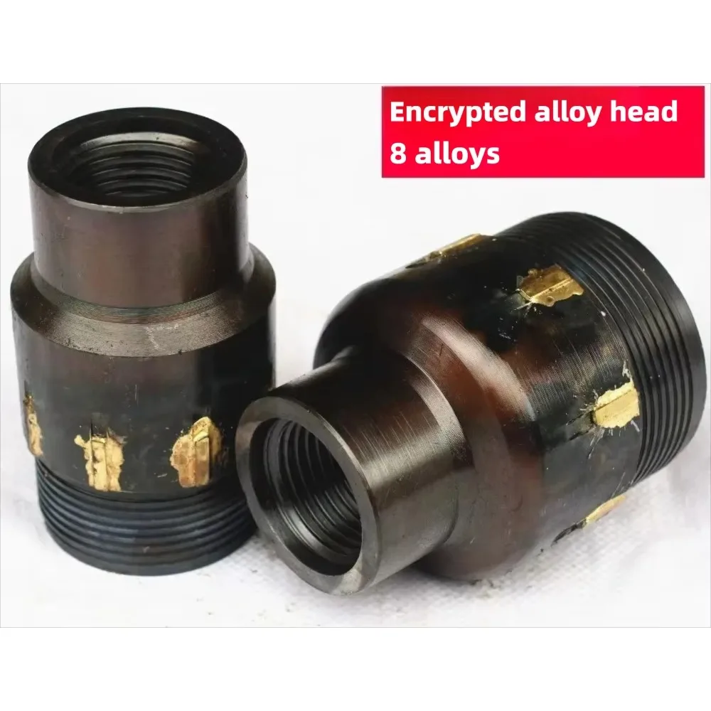 Reinforced Alloy Head Multi Alloy Core Barrel Joint Cap Geological Drilling Core Tube Connector Head