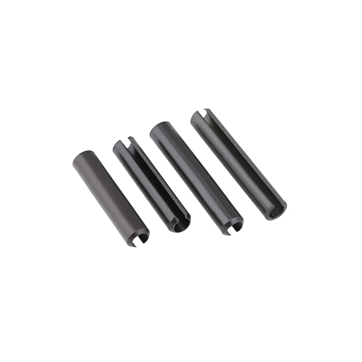 65 Manganese Steel Elastic Split Pin Straight Groove Hollow Cylindrical Positioning Pin Shaft M1.5M2M2.5M3M4