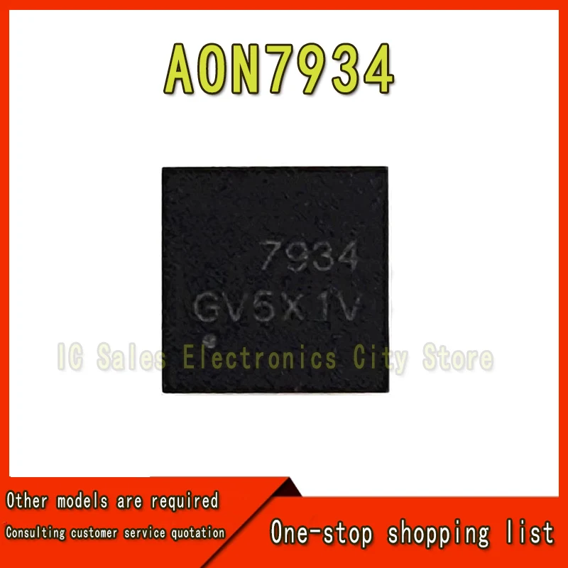 (5-10 stuk) 100% Nieuwe AON7934 AO7934 7934 QFN-8 Chipset