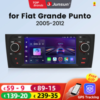 Junsun 6.2 Inch Car Radio for Fiat Grande Punto 2005-2012 Wireless CarPlay Android Auto 2 din Intelligent Multimedia 4G