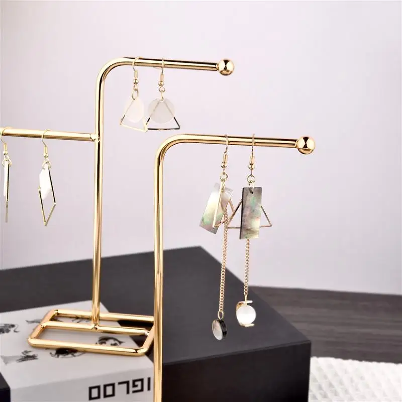 Sieraden Display Houder Metalen Oorbel Opbergrek Diy Sieraden Organizer Houder Oorbel Ketting Hangers Organizer Display Stand