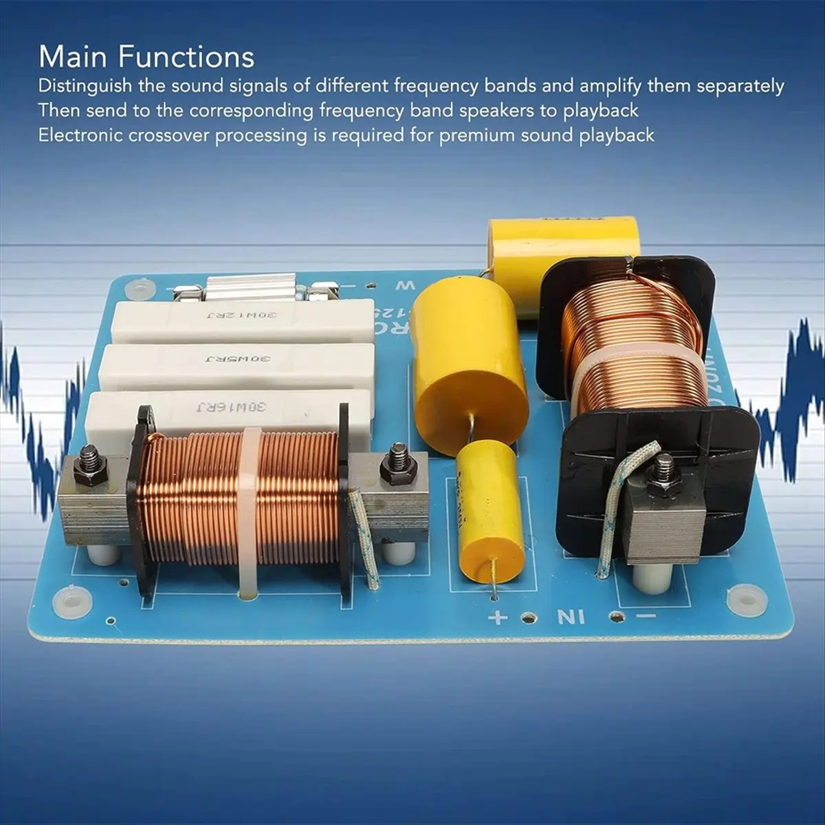 

2-полосный кроссовер, максимальный профессиональный делитель частоты 800 Вт для динамика для сценической конференции