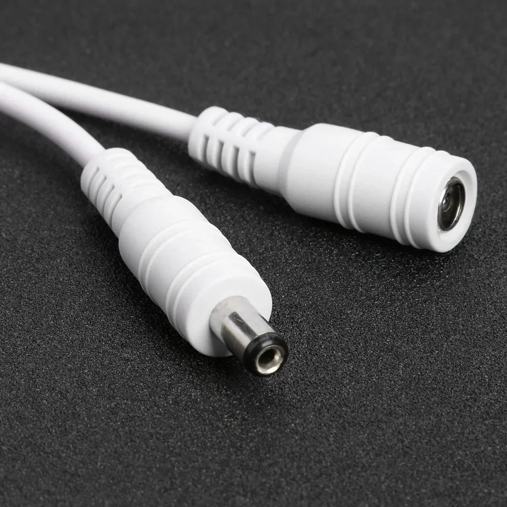 DC 12V-24V Power Extension Cord Cable Lightweight Gadgets Male Female 5.5x2.1mm Easily Carrying Power Adapter Wire