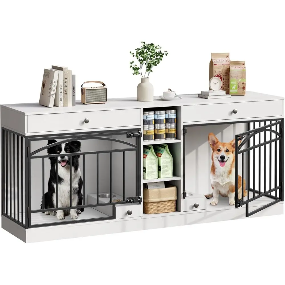 Indoor Dog Crate Fu… - image