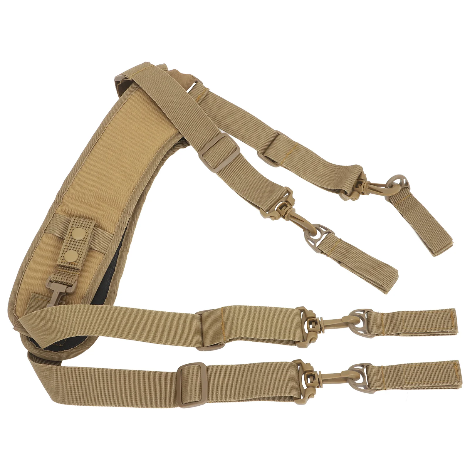 Padded Tool Belt Suspenders Heavy Duty Adjustable Chest Straps for Construction Carpenter Electricians Work Tool Belt Suspenders