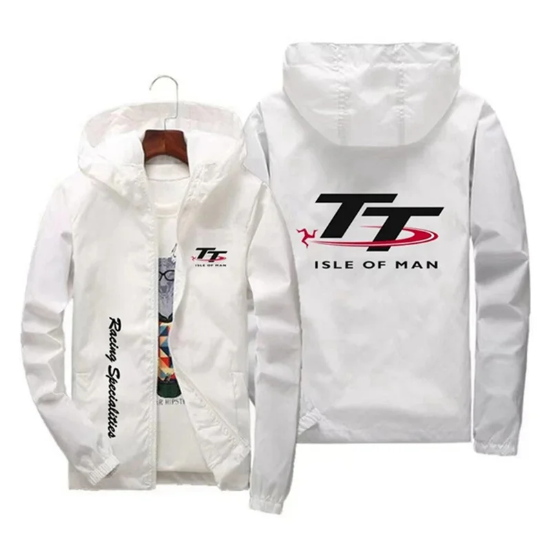 

Men's Spring and Autumn Windproof Zipper Hooded Irish TT Outdoor Sports Quick drying Skincare Tower Fishing Jacket 2024 Edition