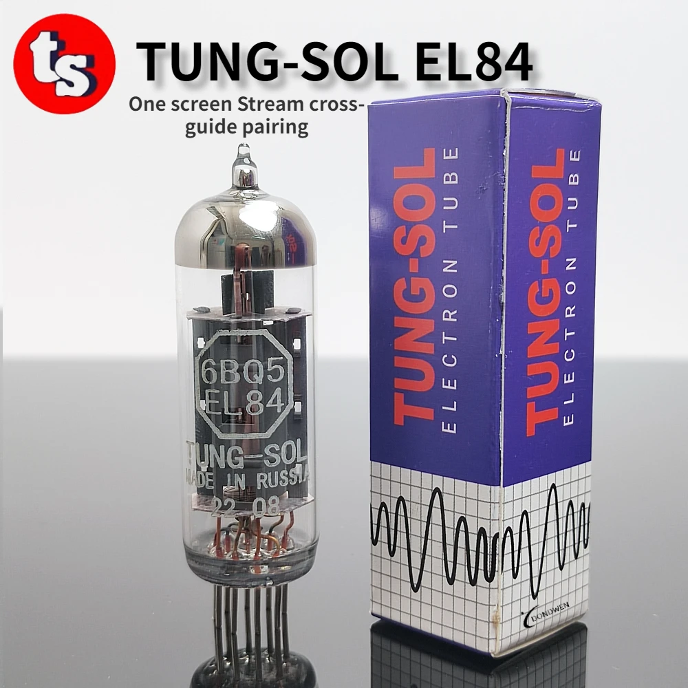 TUNG-SOL EL84 Electron Tube Replaces EL84 6BQ5 7189 6N14N Precision Amplifier for Vacuum Tube Matched Quad