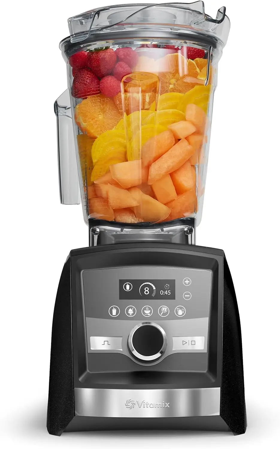 A3500 Ascent Series Smart Blender, Professional-Grade, 64 oz. Low-Profile Container, Graphite