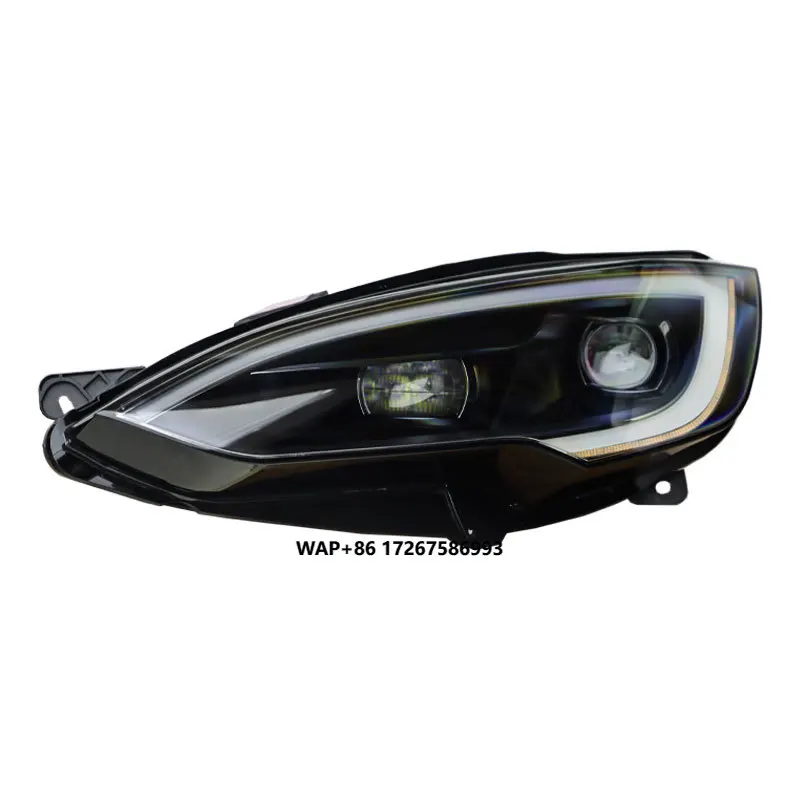 For 2014-2019 Model S Upgrade and Replace New Model 12V 6000K LED Car Headlights