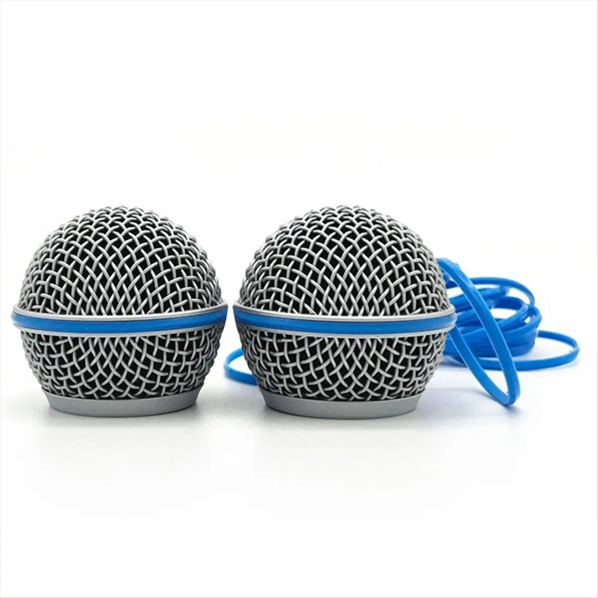 A64I 10 Pcs Rubber Professional Microphone Grille Ring Microphone Supplies Wired Protection Rings Wireless