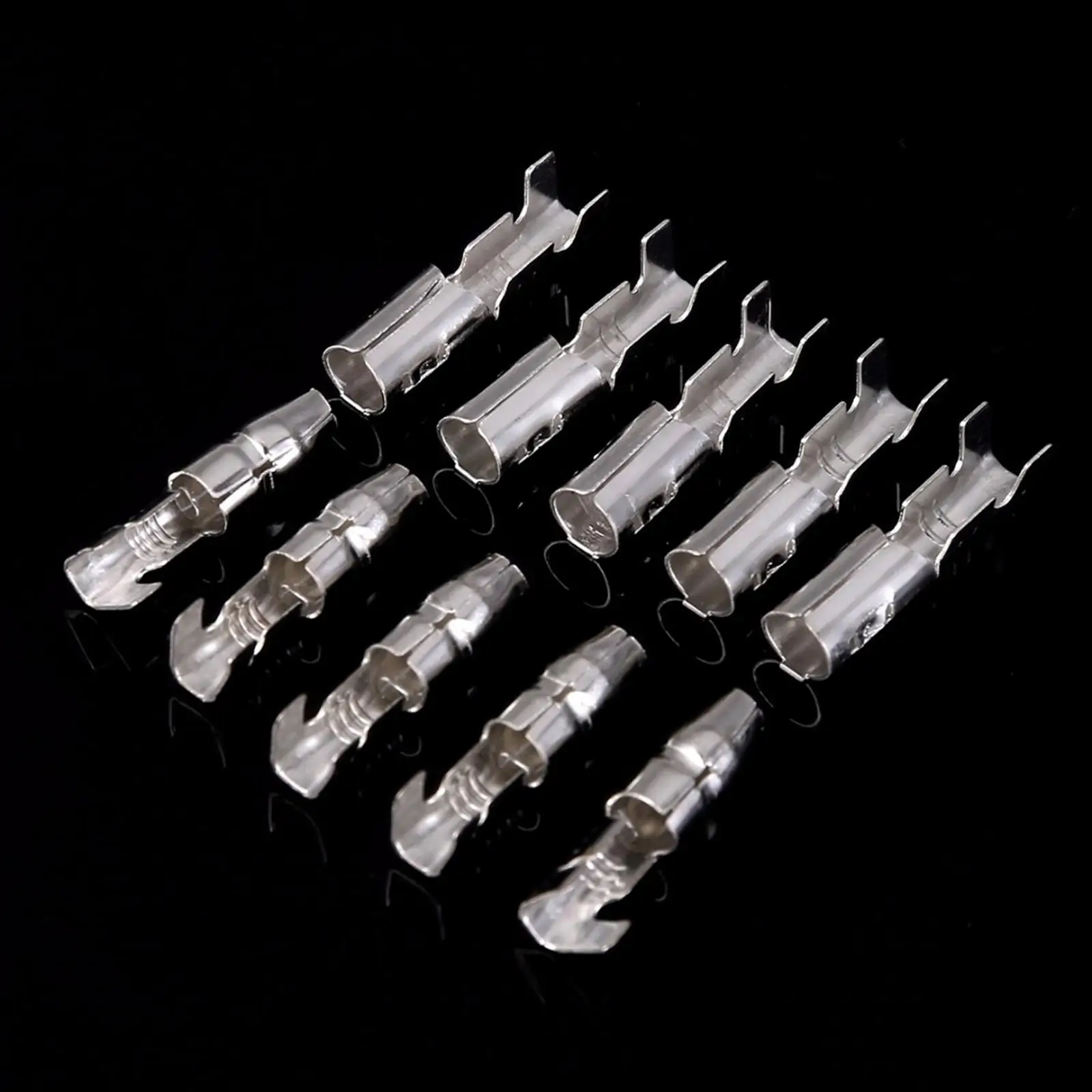 100 set four.0 Terminal Auto Electrical Wire Splitter Connector 4mm Dia