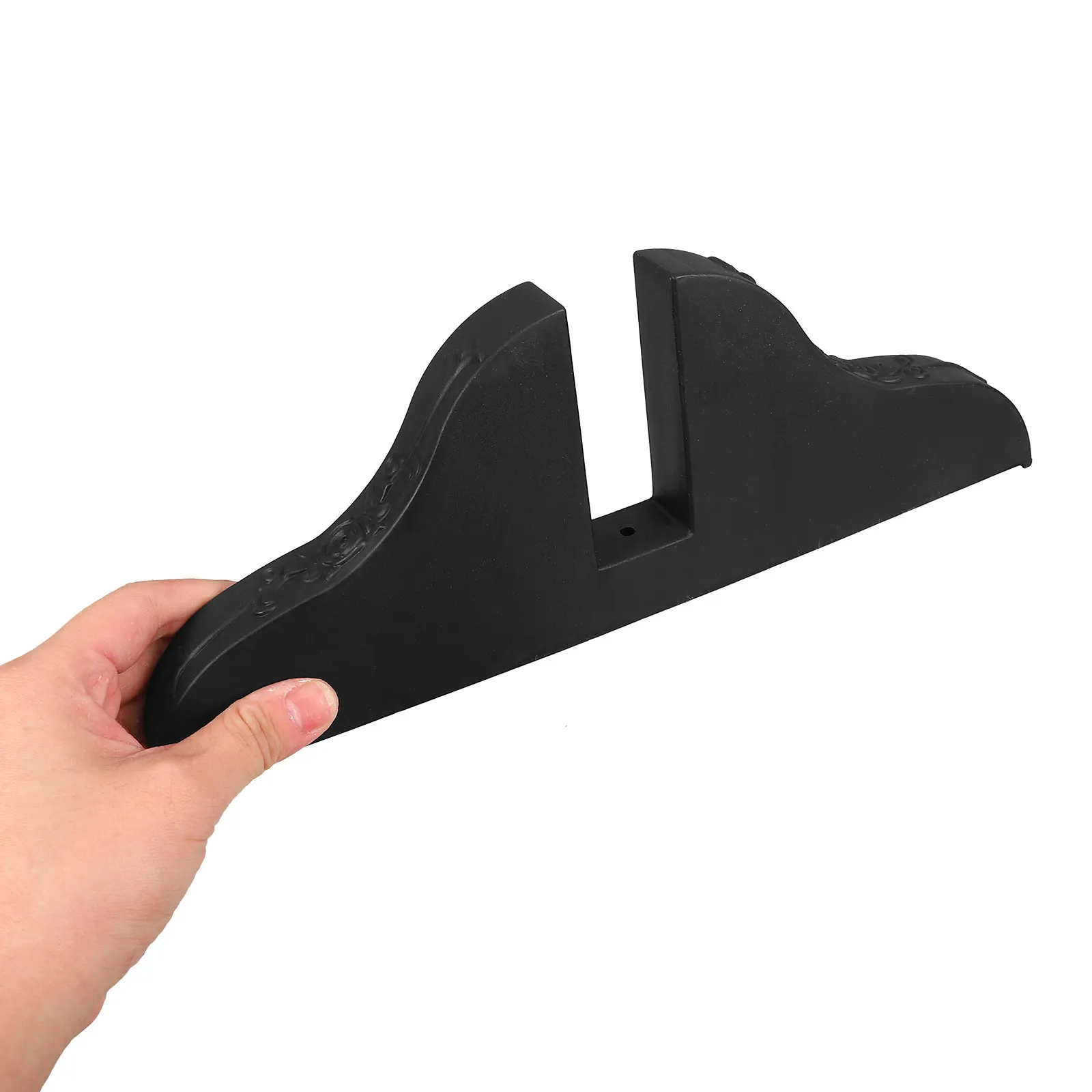 2 Pcs Room Divider Holder Screen Partition Bracket Panel Base Plate Display Black Pvc Base Foldable Easel Home