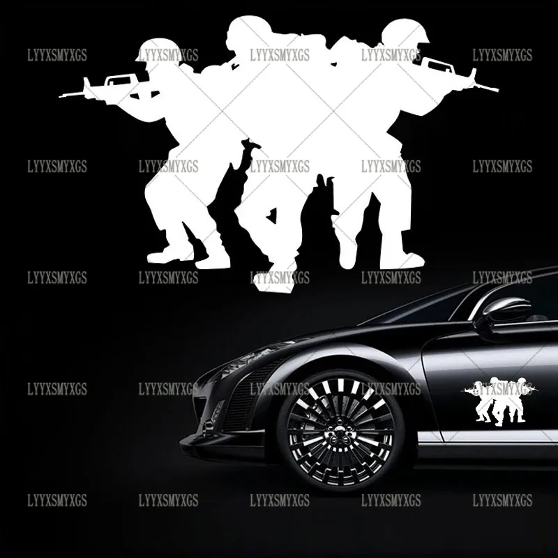 

Self-Adhesive Custom Creative Nordic Legion Car Stickers Waterproof Sunscreen Vinyl Wall Decor PVC wholesale Car Accessories