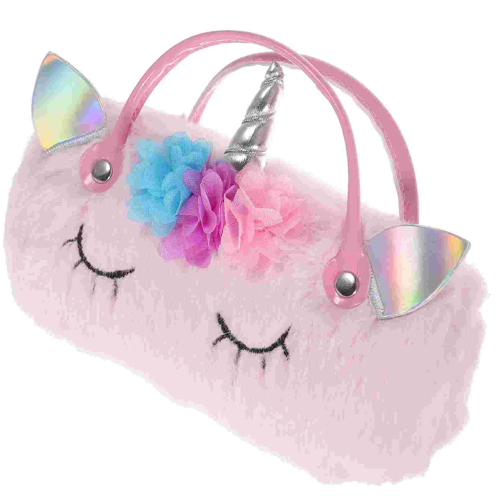 

Plush Glasses Case Sunglasses Cases Lens for Child Girls Unicorns Kids Durable Spectacle Boys Party Eyeglass Container Man Box