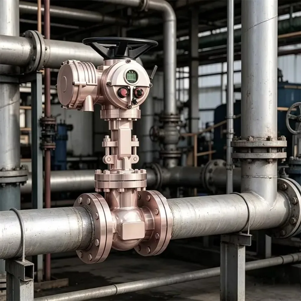 Multi-turn speed regulation electric actuator, three-phase 380V double seal protection, for valve automation