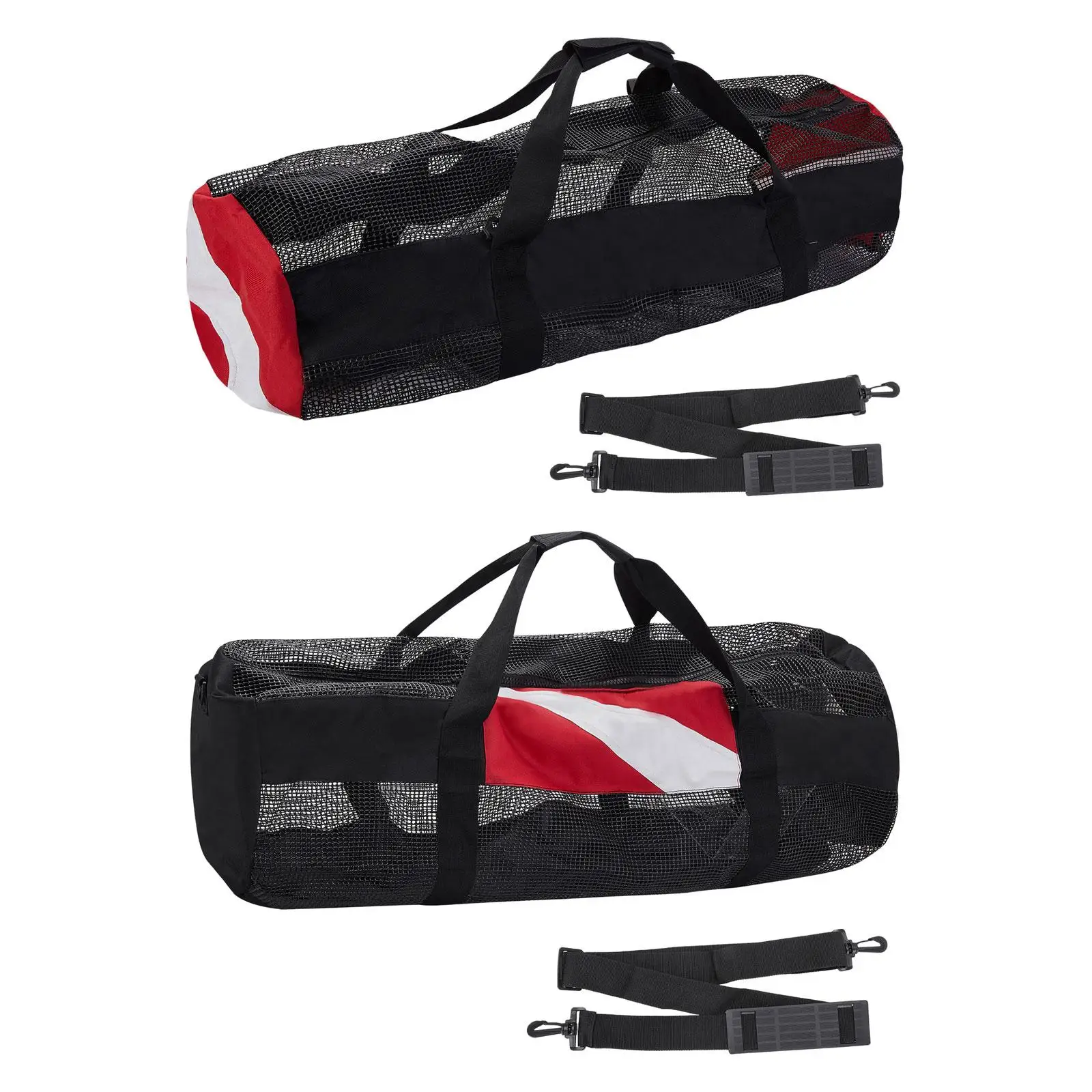 Mesh Duffle Bag Scuba Dive Storage Carry Bag for Swimming Gym Outdoor Sports