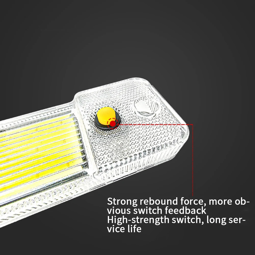 AEB0-84 LED COB لوحة سطوع عالية ضوء لسيارة شاحنة RV فان المقصورة قبة القراءة مصباح أضواء لوحة السقف 12 فولت 24 فولت