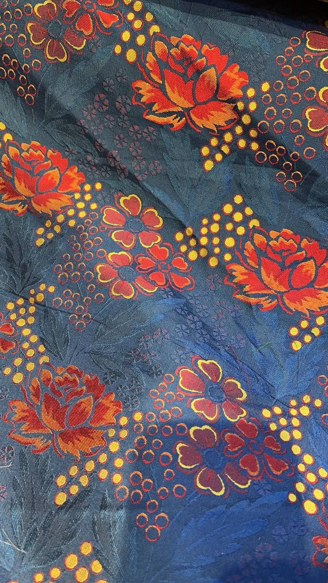 

High Quality Dress Cheongsam Fabric Old Song Dynasty Brocade High-Grade Real Silk Cloth