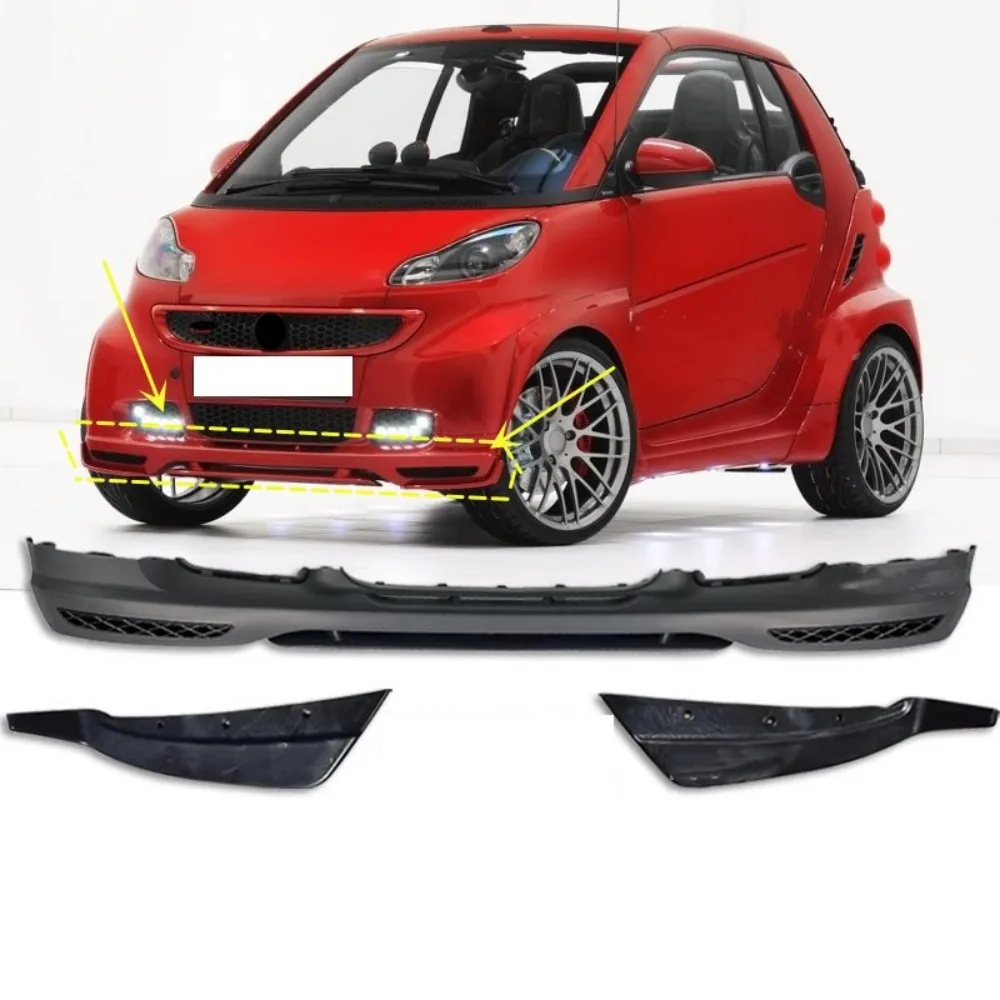 Car Body Kit Front Lip Shovel corner Assembly For BMW Mini Smart 451 Auto Accessories