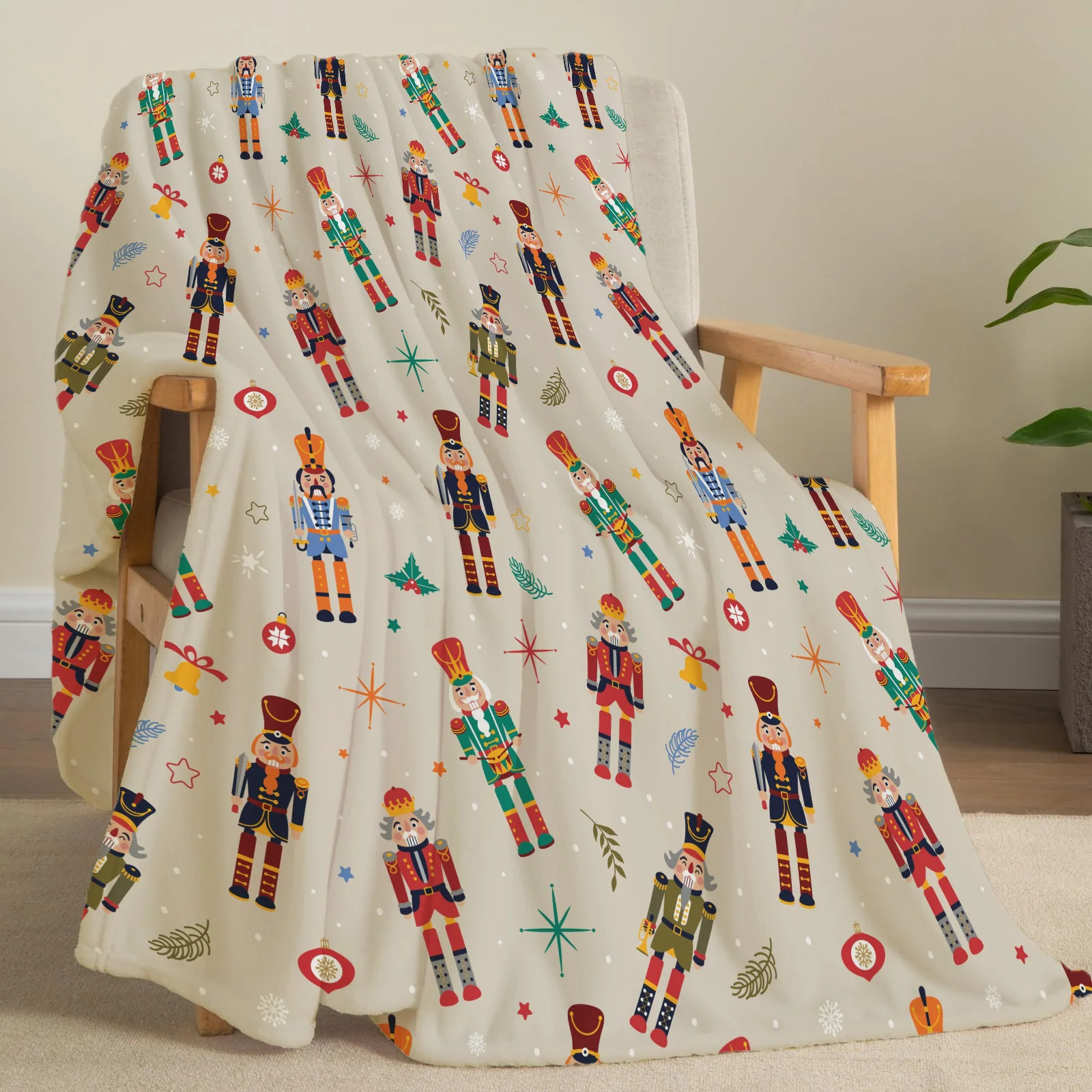 Weihnachten Kreative Überwurfdecke Flanell Druck Decke Super Weiche Gemütliche Sofa Nickerchen Decke Home Decke Perfektes Zuhause Geschenk für Sie