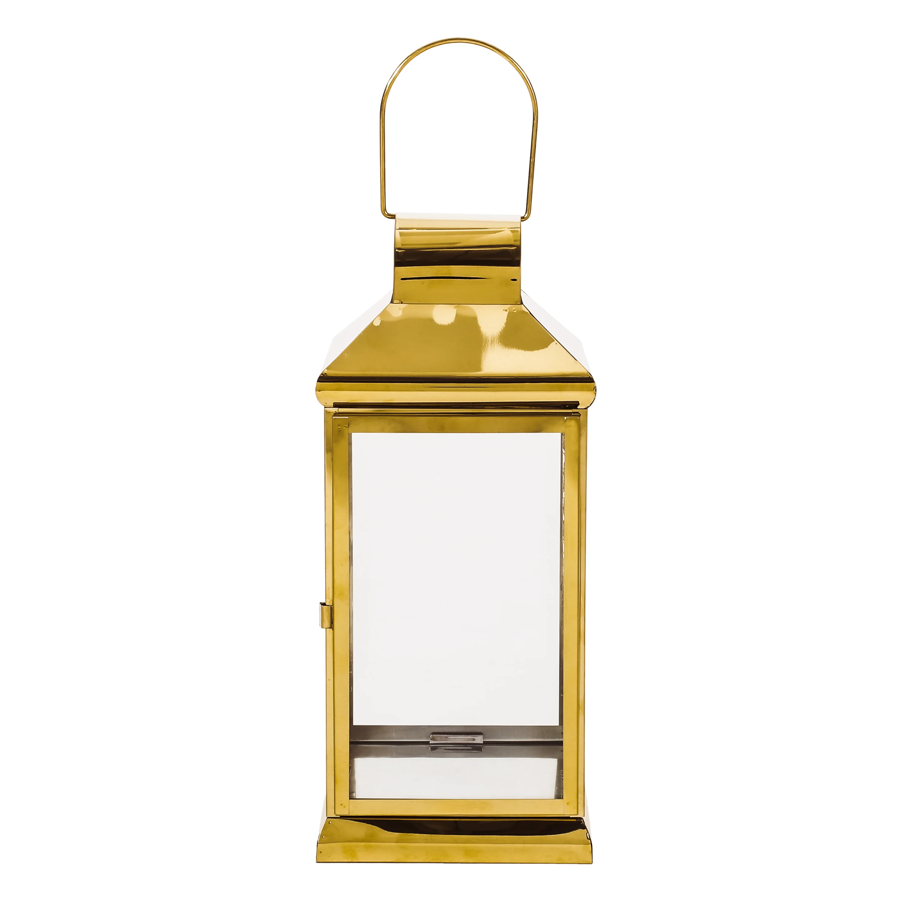 

16"H STAINLESS STEEL LANTERN