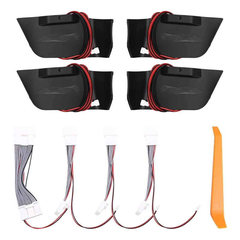 

LED Car Inner Ambient Light Inner Ambient Light For Toyota RAV4 7-Color Handle Door Bowl Lamp-A28K