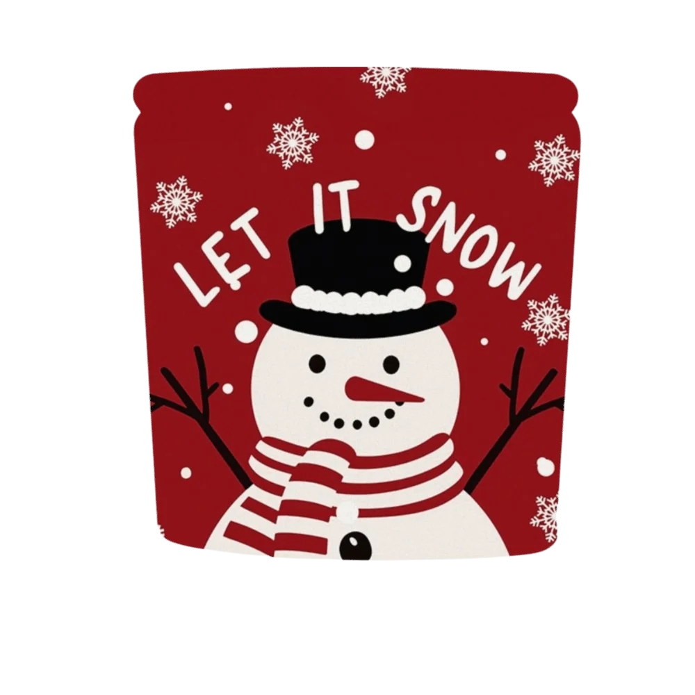 Simple Removable Christmas Chair Cover Cartoon Santa Claus Xmas Dinner Chair Seat Cover Stretch Snowmen Seat Protector Kitchen