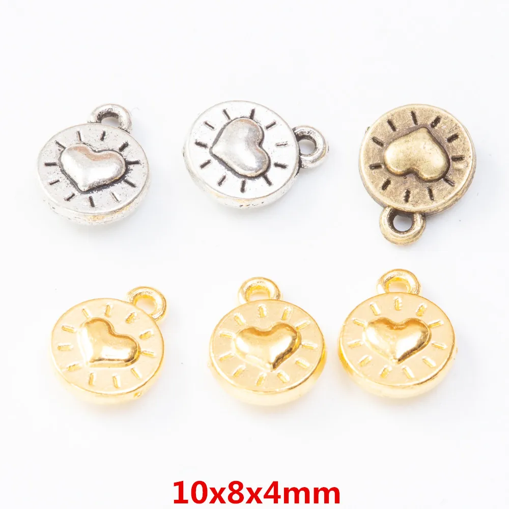 

100pieces (love) vintage zinc alloy charm metal pendant DIY jewelry discovery making accessories2057