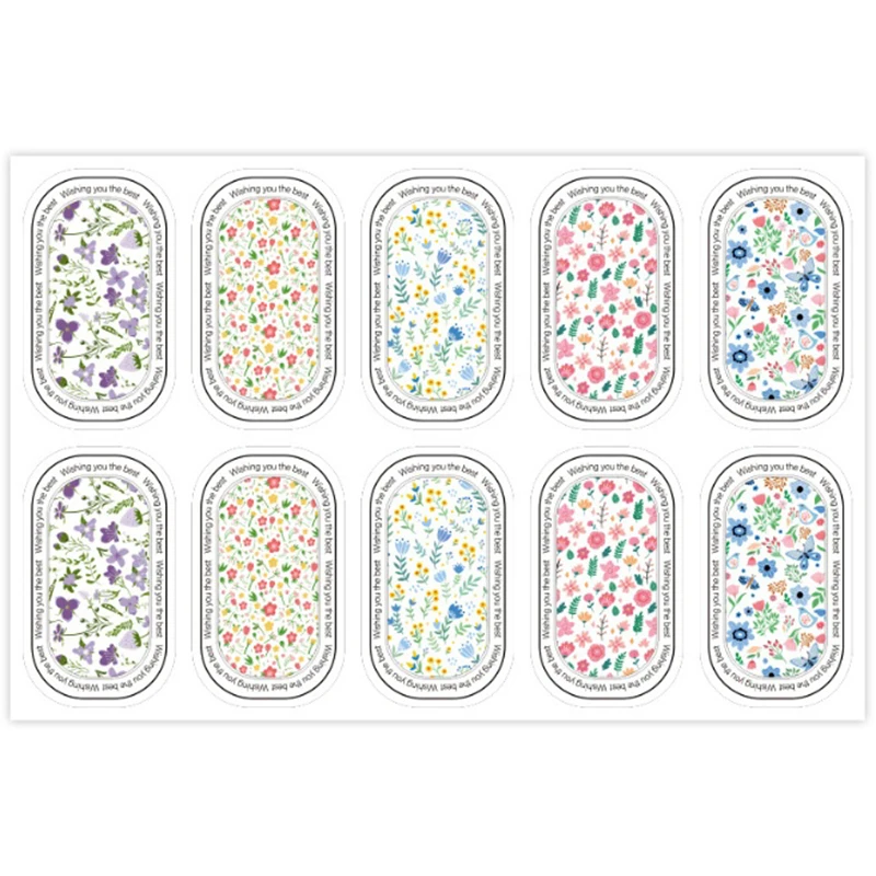 100pcs/wrap This Package Is Happy To See You Too Stickers Small Business Gift Box Packaging Decor Thank You Sticker Seal Labels