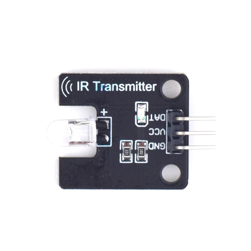 Blocos de construção eletrônicos, Módulo de Sensor de Recepção e Transmissão Infravermelho, Digital Robot Head, 38kHz