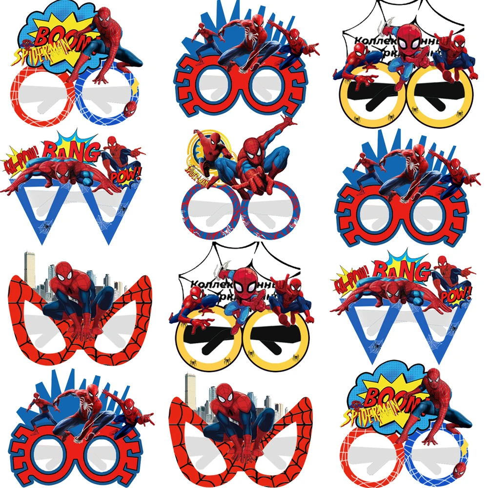 Spiderman feestartikelen inclusief armbandstickers cadeauzakje sleutelhanger rietjes uitblaasbaar voor jongens verjaardag SpiderMan feestdecoratie