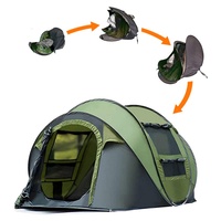 5-8 Persons Build Free Quick Opening Tent Camping Full Automatic Outdoor Tent Rain Proof Boat Account