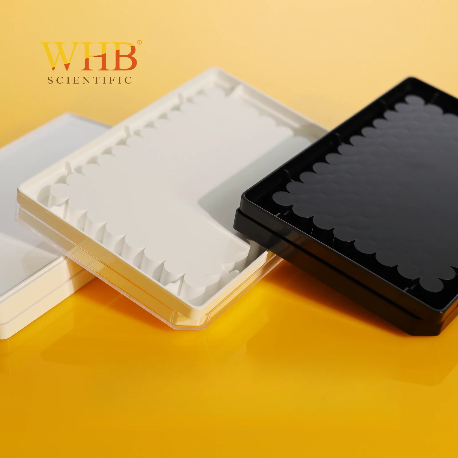 WHB 96 Well Black/White Plate TC Treated 96-well Flat Bottom Luminescent Plate Sterilized Cell Culture Plate For Bio Experiment