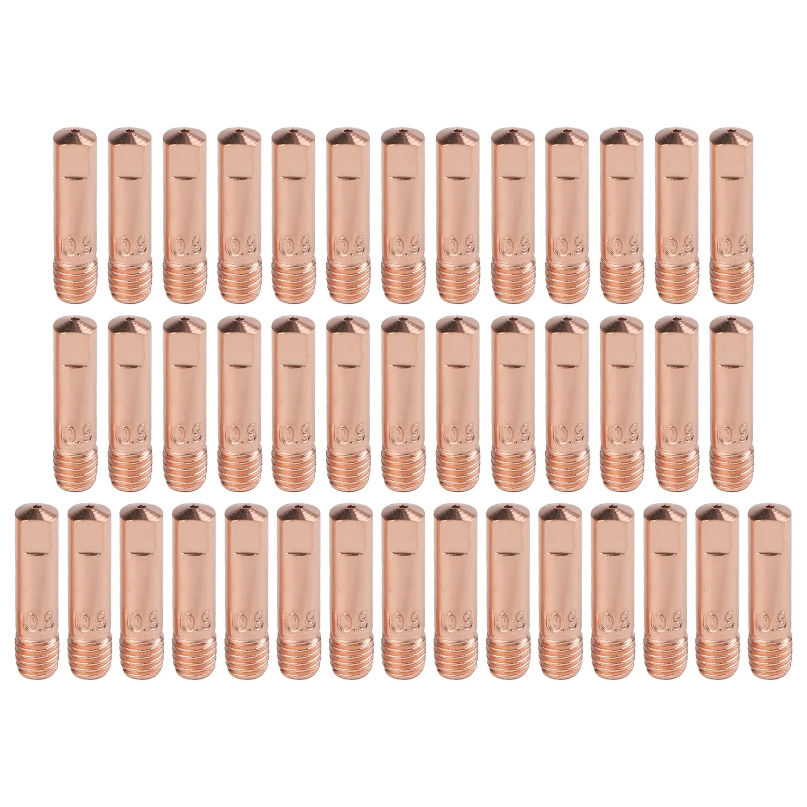 Flux Core Welding Accessories 48Pcs Kit with 0.035in Tips Nozzles and Gas Diffusers for Weld Pak 100HD 125HD 140HD 180HD Use