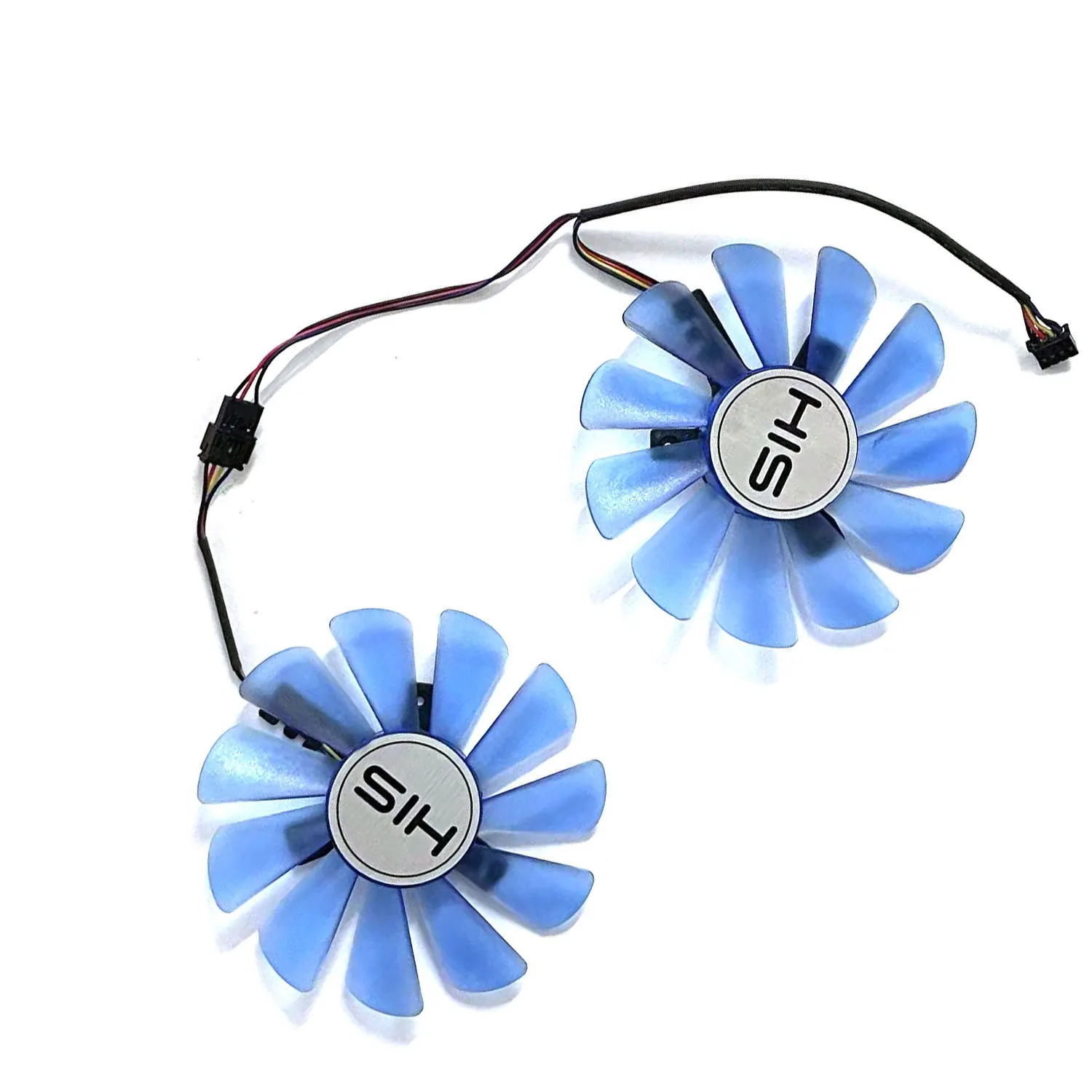 Brand new 85MM 4PIN FDC10U12S9-C RX570 GPU fan for HIS RX 570 IceQ X² OC 4GB graphics card