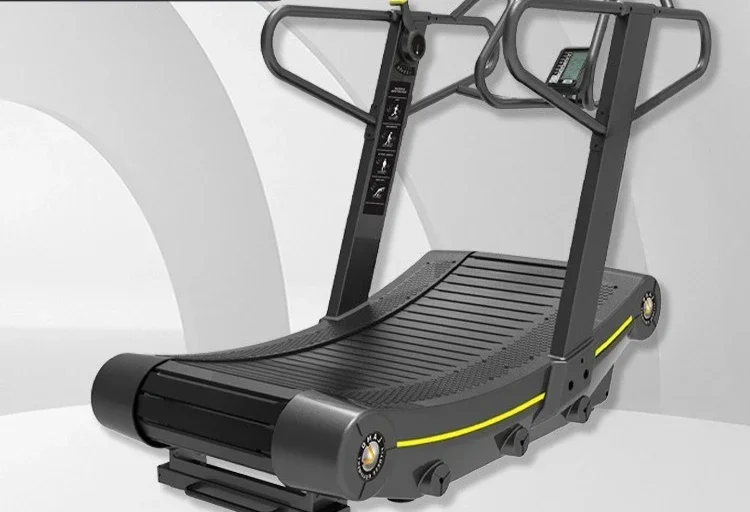 

JC Commercial Treadmill Unplugged Shock Absorption Fitness Equipment Unassisted Wood Unpowered Walking Machine Household