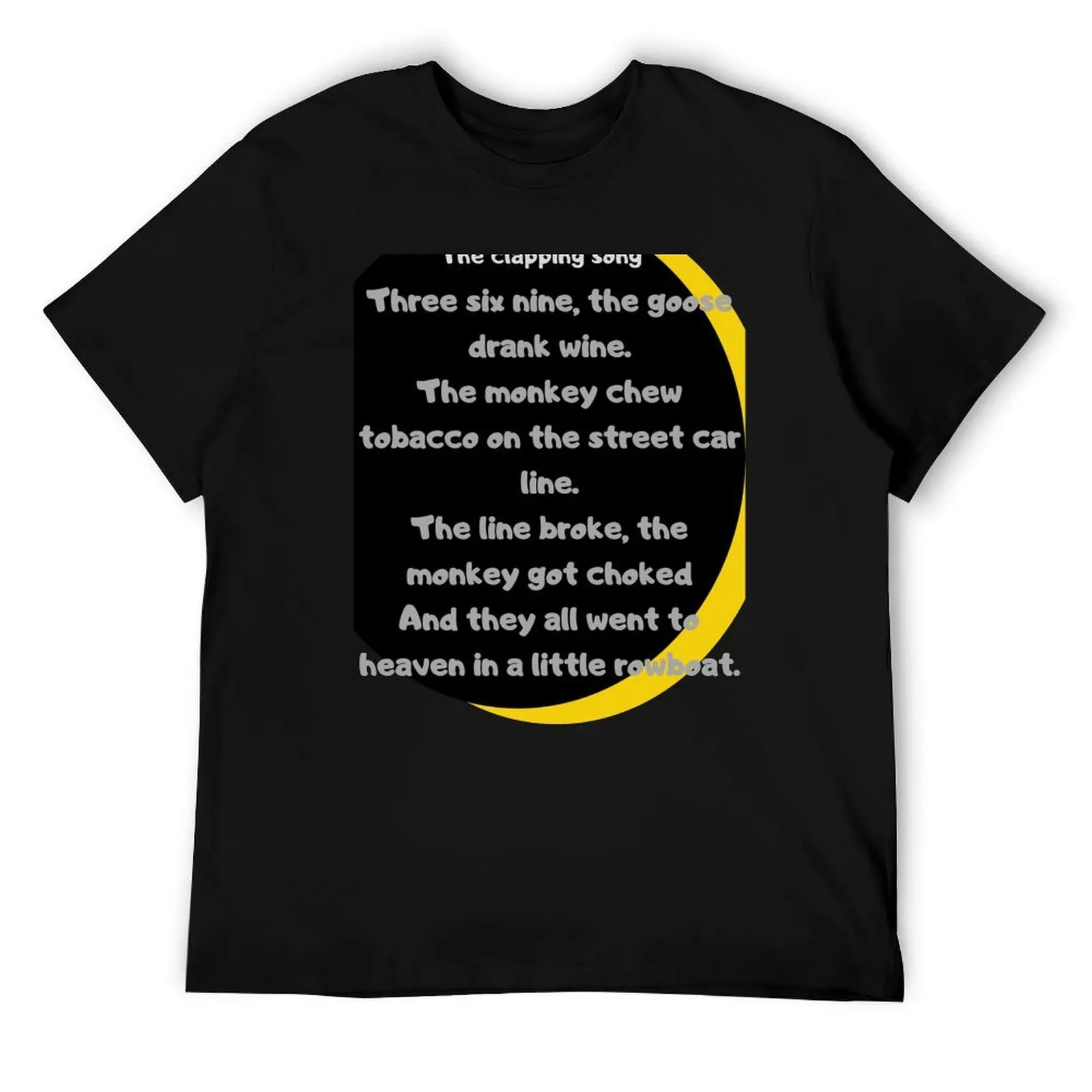 

couras clapping song Bananarama T-Shirt anime t shirts oversize man t shirt summer T-Shirt