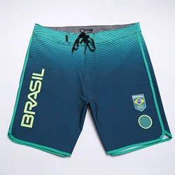 Men Fashion Sport Boardshorts Bermuda Waterproof 4-way Strech Beach Surf Shorts Comfortable  Fitness Mens Bodybuilding Pants