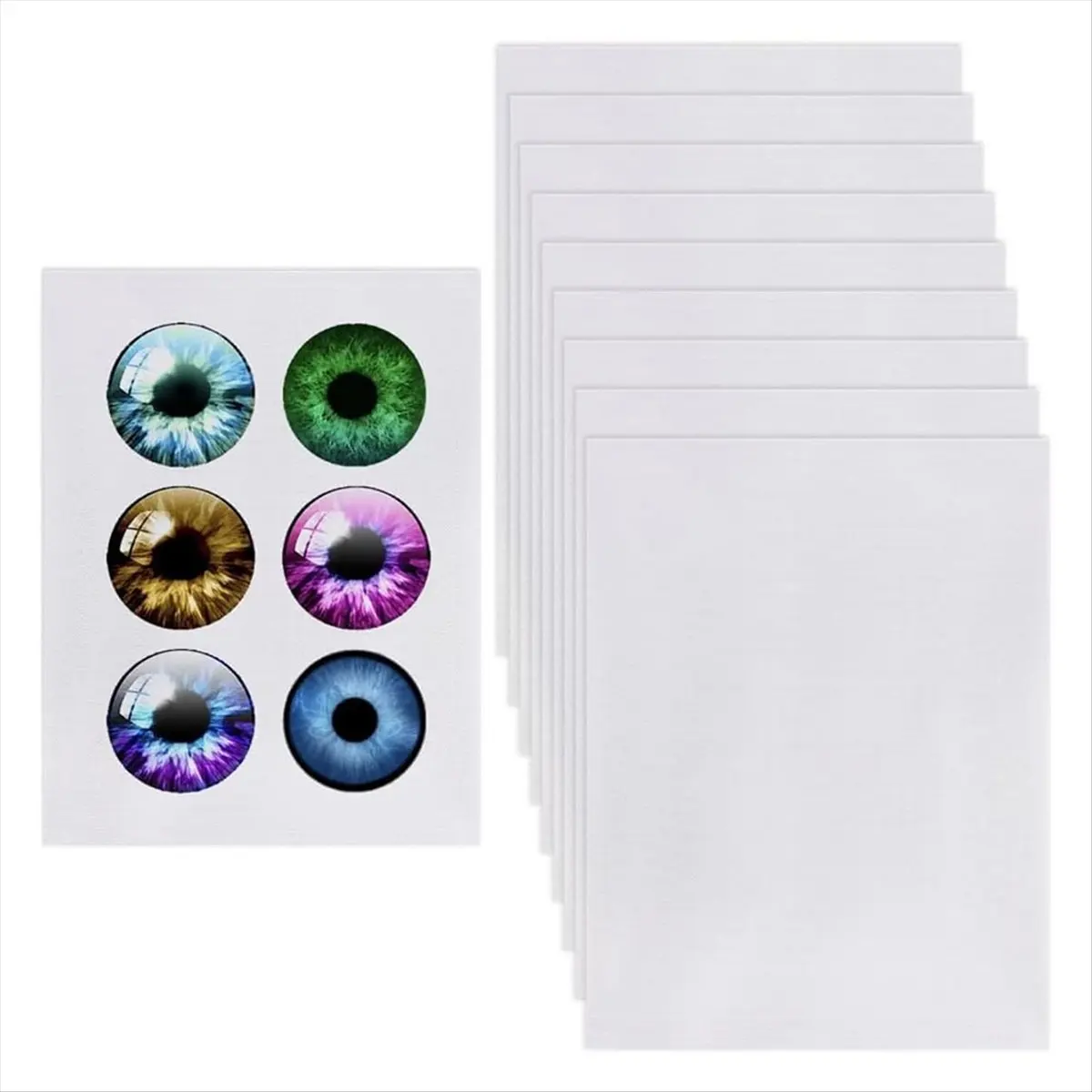 【POPULAR PICK】10Pcs Fursuit Eye Mesh,11.8x8.6 Inch Black Costume Eye Net, 0.5mm PVC Dust Mesh Plastic Mesh Sheet for Furries Cos