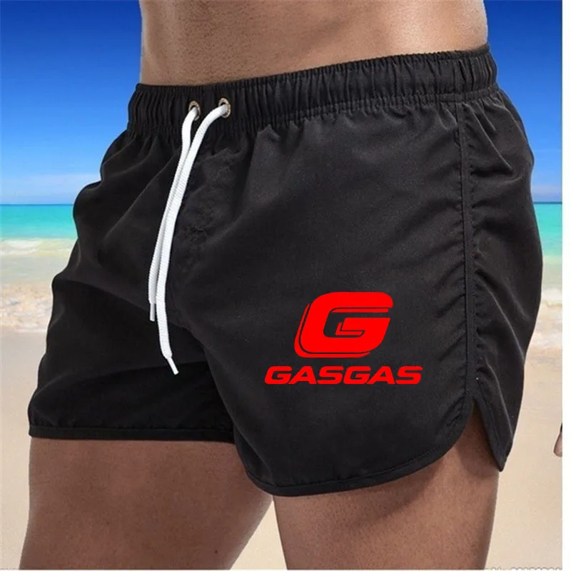 GASGAS Men\'s Sports Beach Shorts Shorts Summer light pants pocket loose tracksuit pants