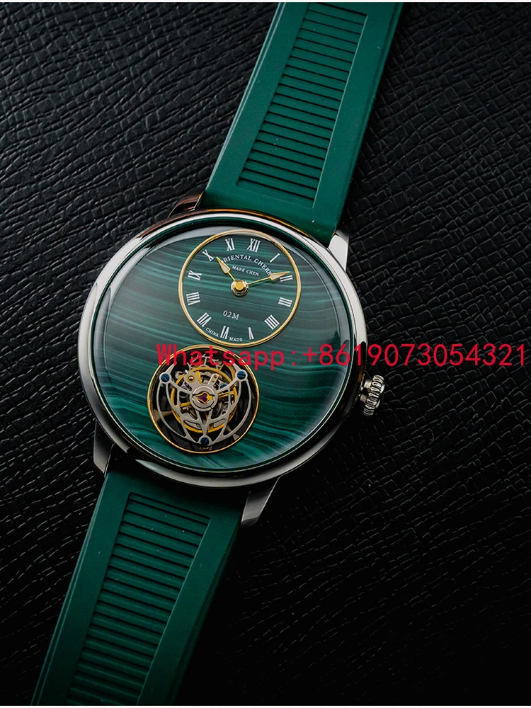 

Индивидуальные механические часы 02N Mother Shell ORIENTAL CHERRY Sakura Tourbillon Extreme Chen Flying Tourbillon Сакура