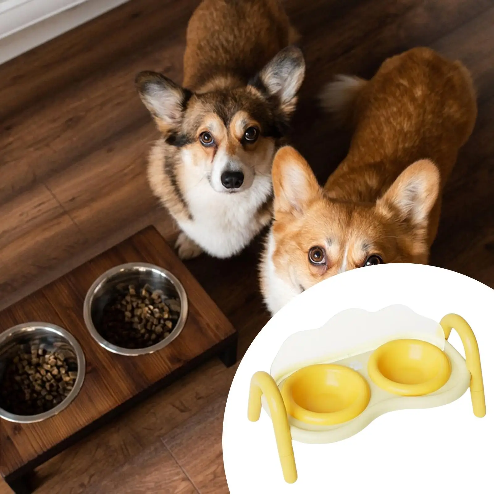 

Подставки для корма для кошек, миски для кормления животных, съемные кормушки для кошек и щенков, двойные миски для воды и еды для кошек и собак