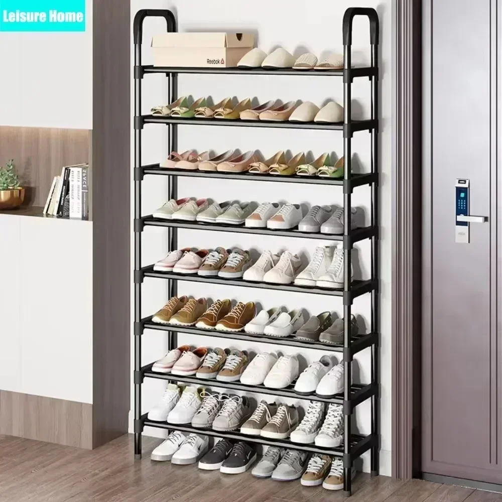 rack-de-sapato-de-metal-domestico-de-8-camadas-moveis-elevados-prateleira-de-sapato-multifuncional-prateleiras-de-armazenamento-pretas-economia-de-espaco-para-sala-de-estar