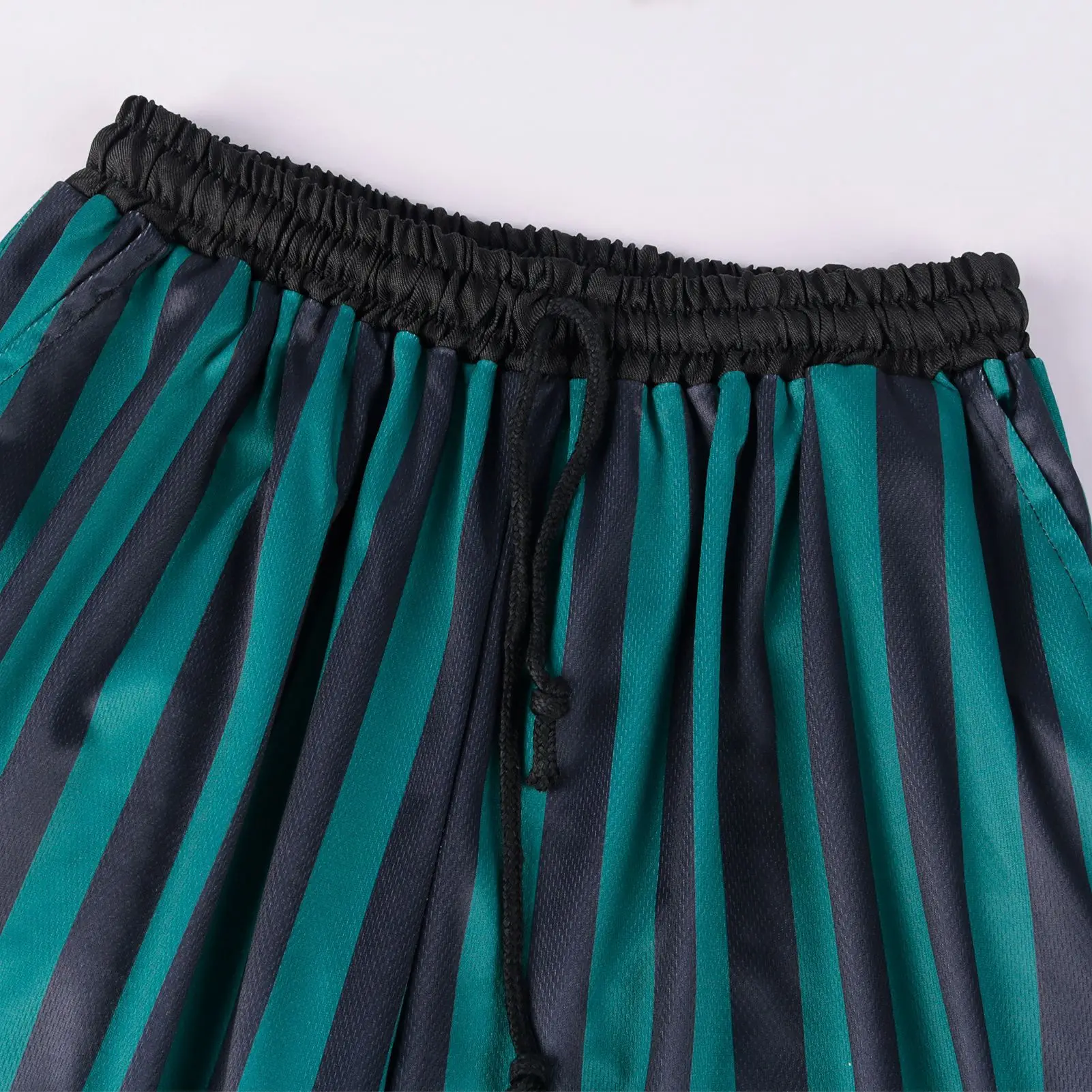 بنطلون رجالي كاجوال بحزام عند الكاحل، بنطلون سريع الجفاف بتصميم قراصنة القرون الوسطى لهالوين، بنطلون مستقيم الساق من ألياف ال...