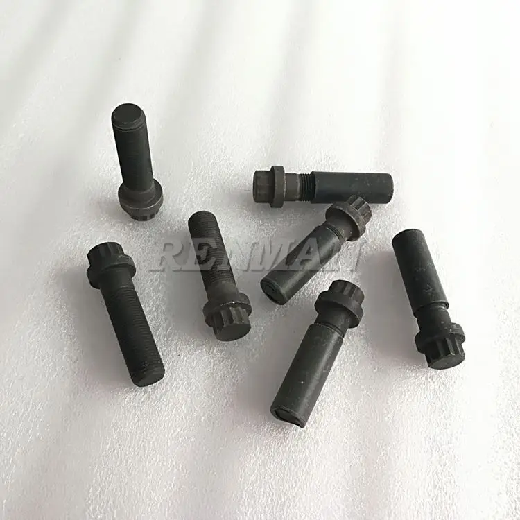 

10Pcs Chongqing Cummins NT855A Engine Bolts 215212 Bolts for Diesel Generators Hexagonal Head Bolts