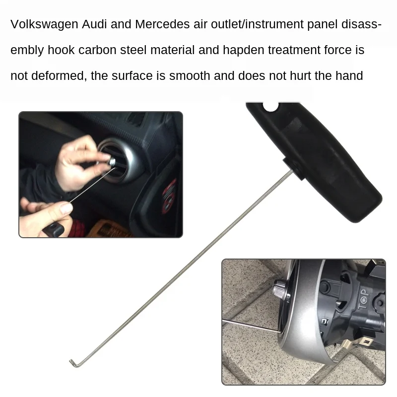 9ชิ้นแผงประตูภายในรถเครื่องมือถอดแผ่นงัดเครื่องปรับอากาศสำหรับ Volkswagen Audi Porsche Benz